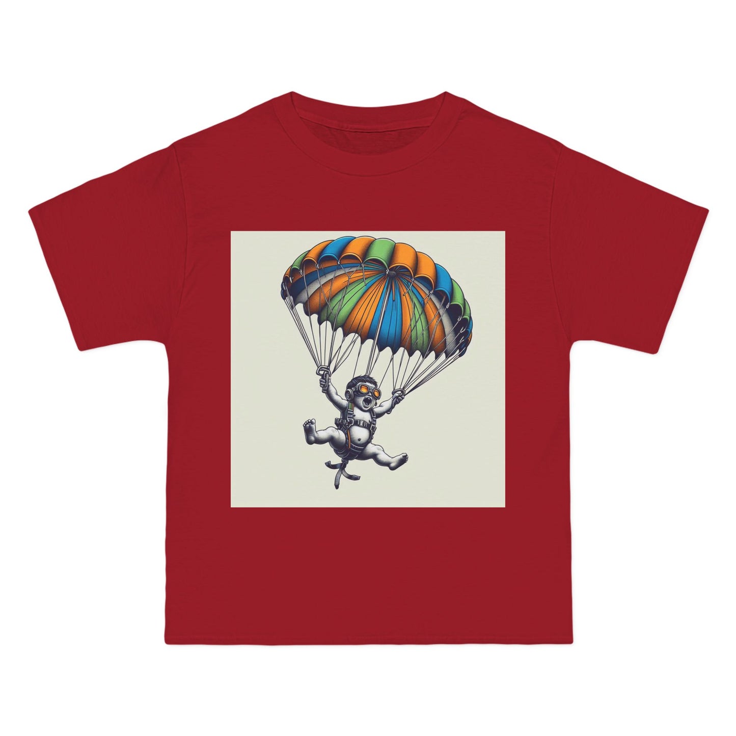 Parachute Baby T-Shirt — Cute Infant Paratrooper Design