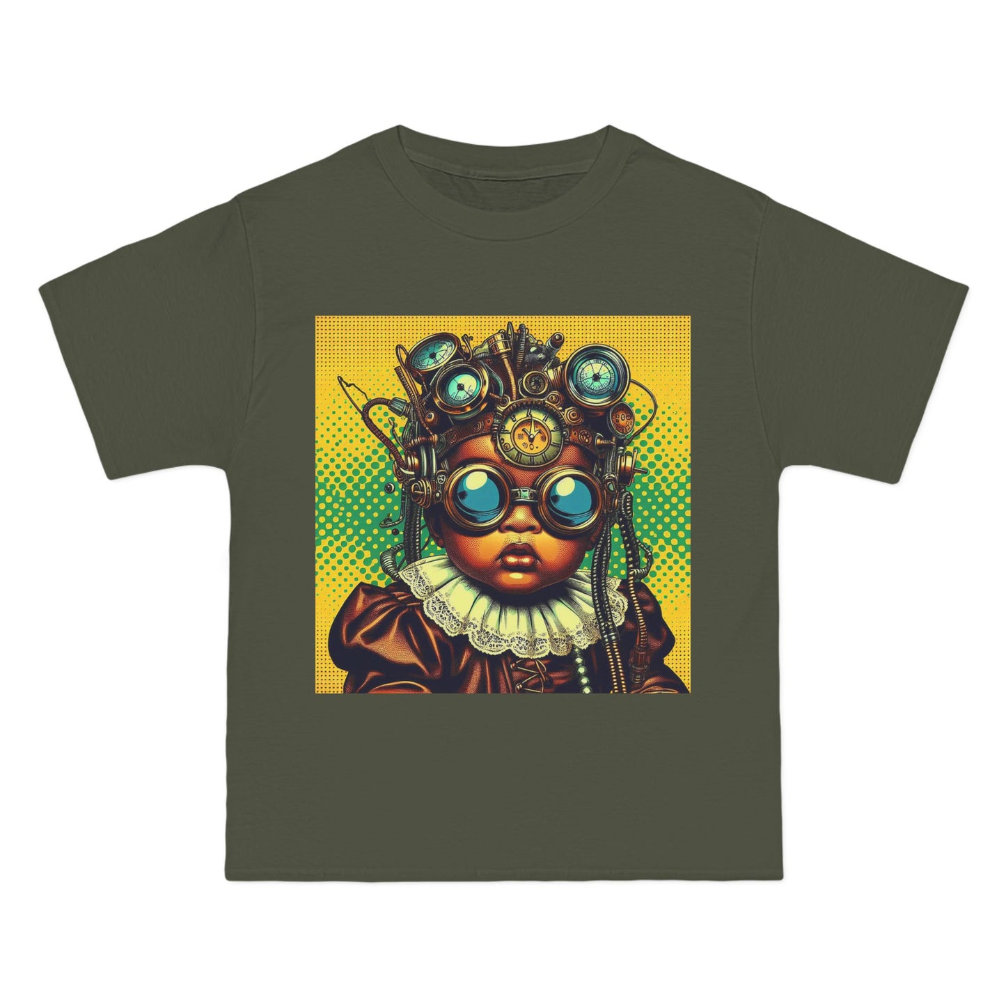 Funny Steampunk Baby T-Shirt — Cute Retro Gearhead Tee