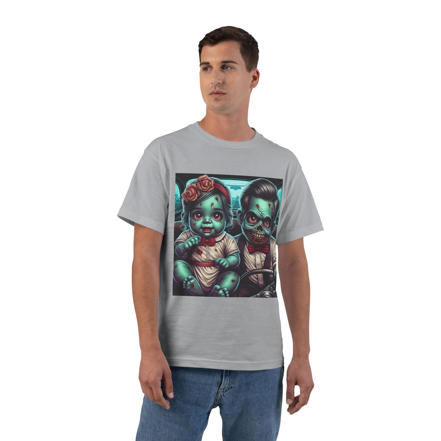 Zombie Babies Driving T-Shirt — Cute Creepy Graphic Tee