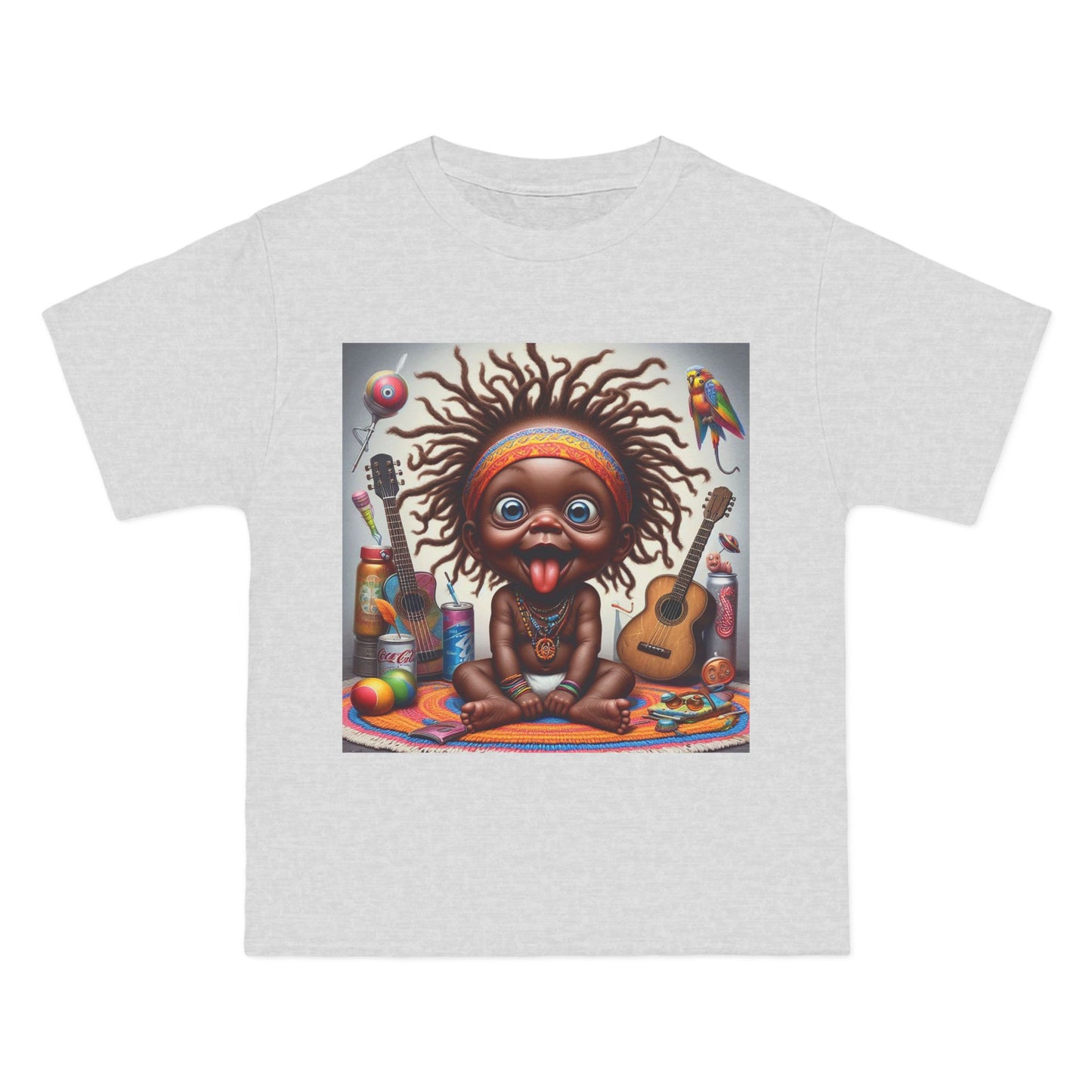 Crazy Guitar Baby T-Shirt — Funny Retro Music Tee