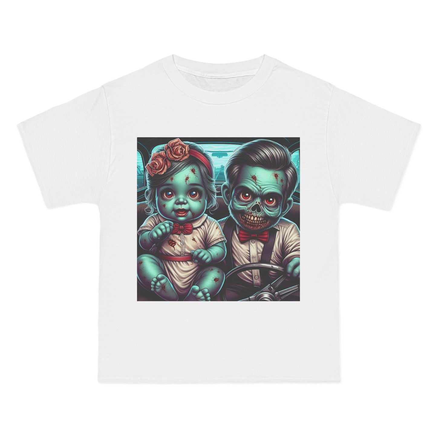 Zombie Babies Driving T-Shirt — Cute Creepy Graphic Tee