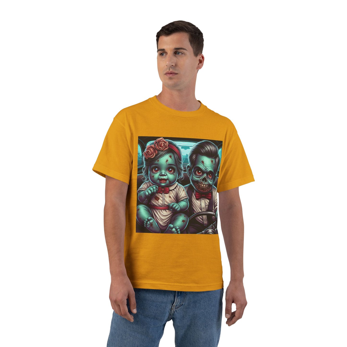 Zombie Babies Driving T-Shirt — Cute Creepy Graphic Tee