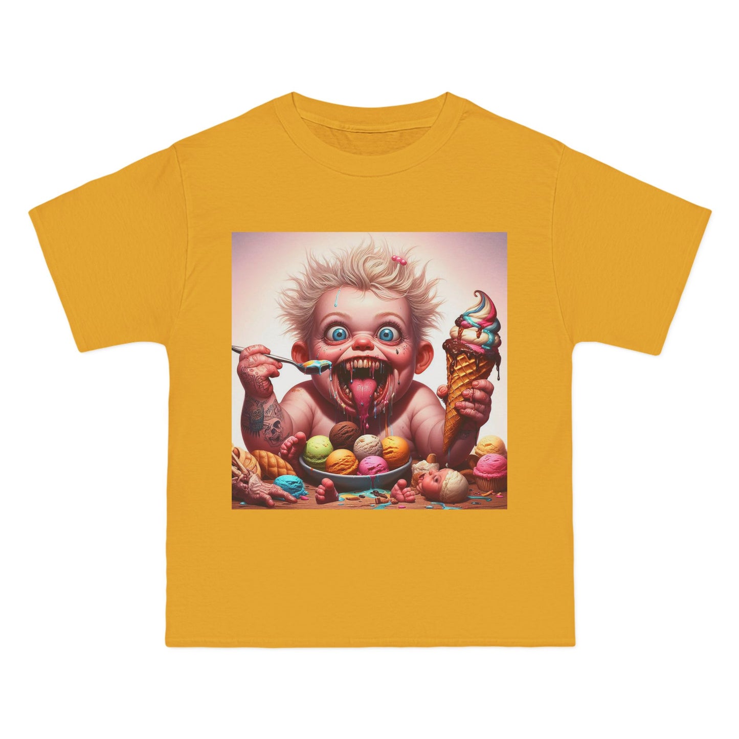 Crazy Baby T-Shirt — Playful Graphic Tee for New Parents & Baby Shower Gifts