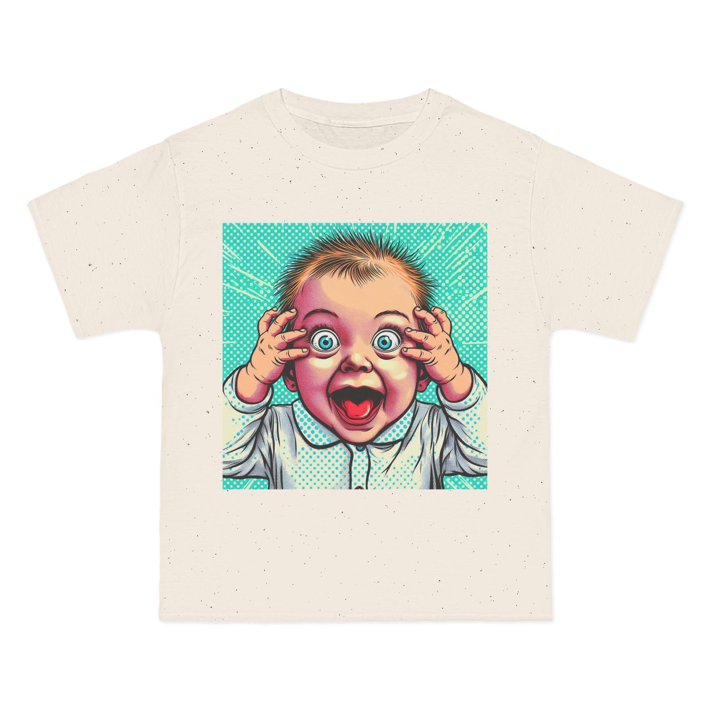 Peek-a-Boo Baby T-Shirt — 'Crazy Baby' Cute Infant Tee