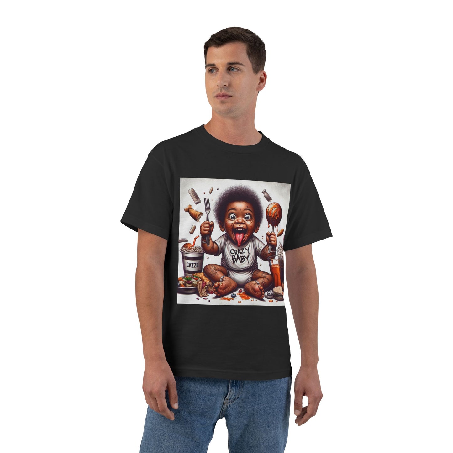 Funny Messy Baby T-Shirt — Cute Infant Spit-Up & Food-Smear Design