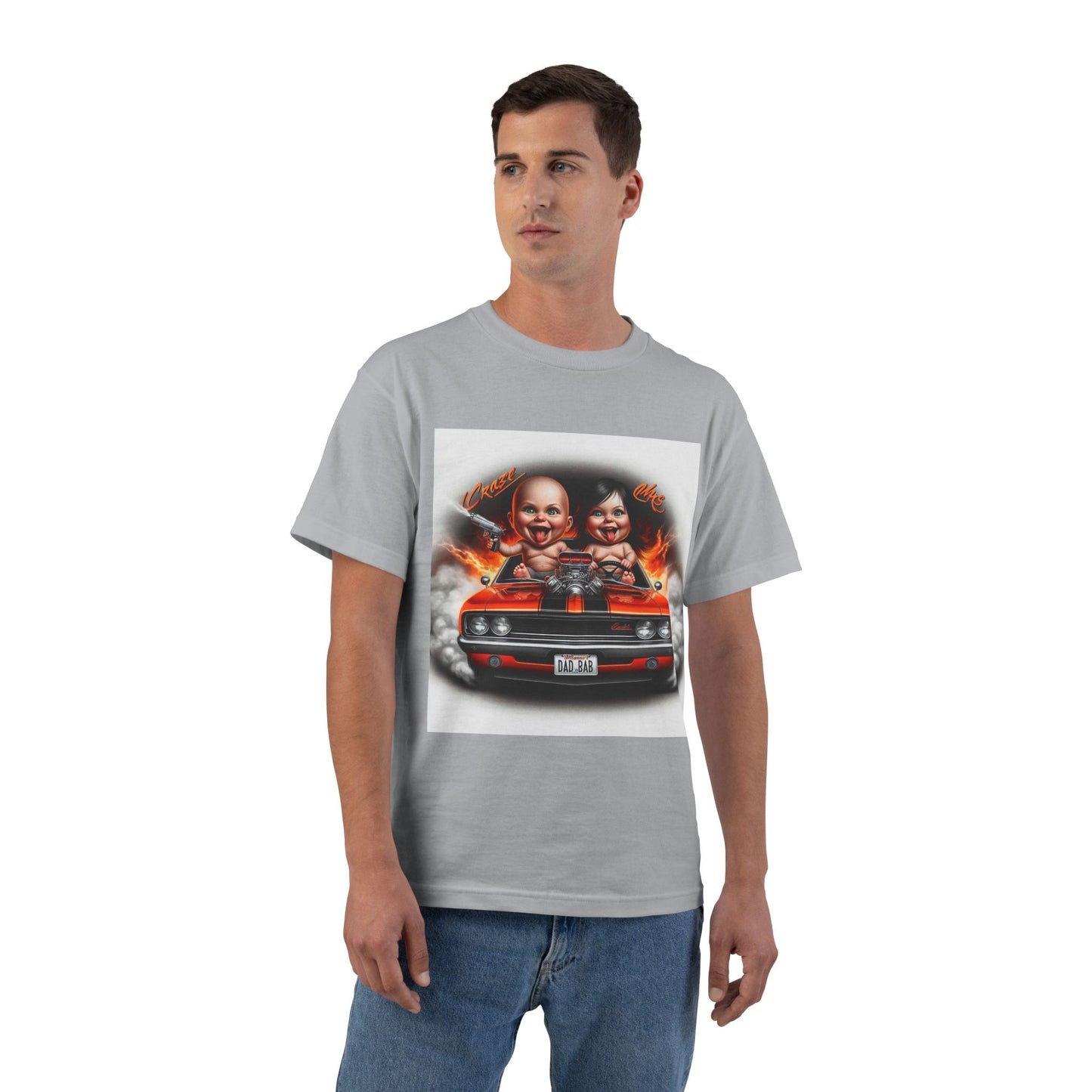 Funny Babies Driving Car T-Shirt