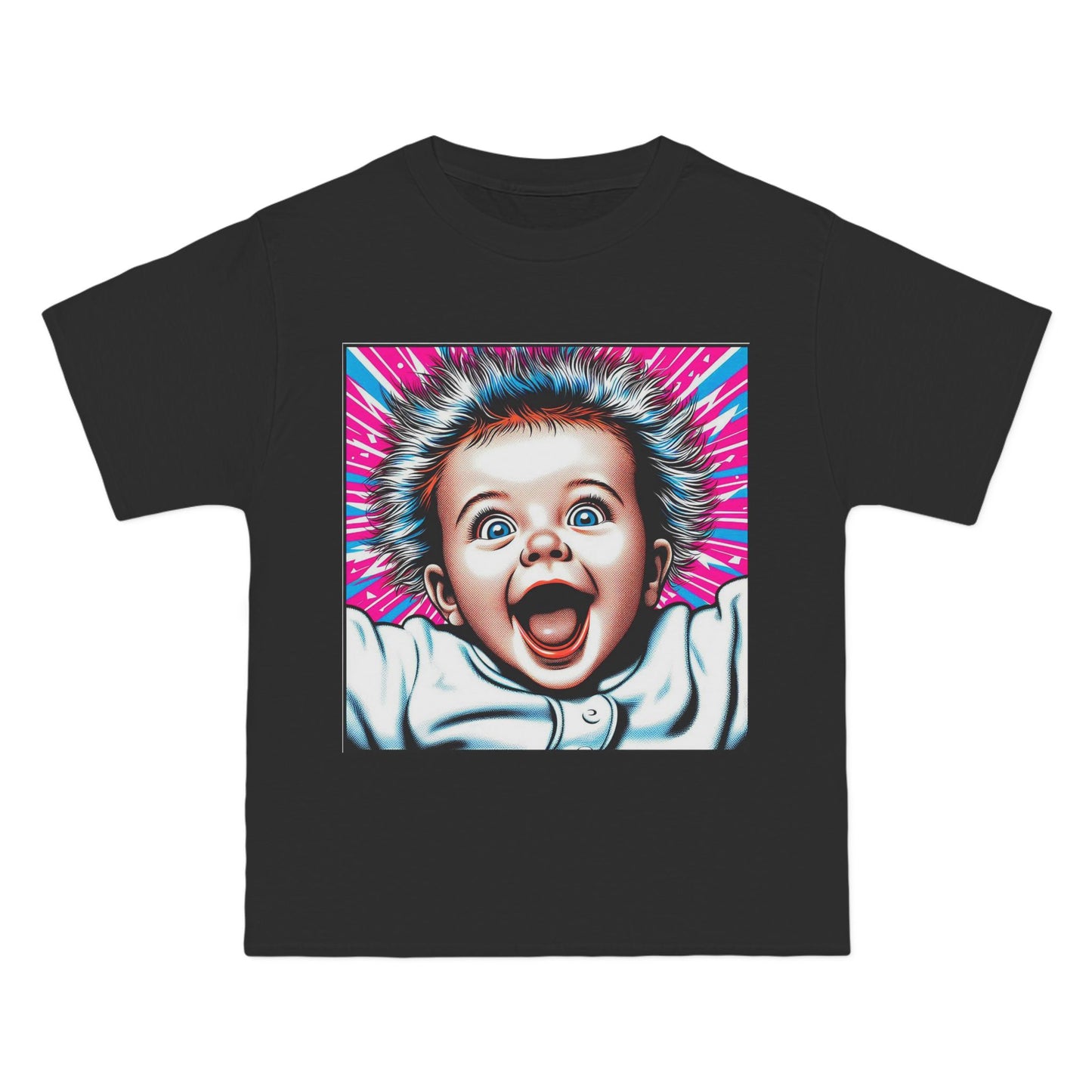 Crazy Baby T-Shirt — Playful Retro Baby Graphic Tee