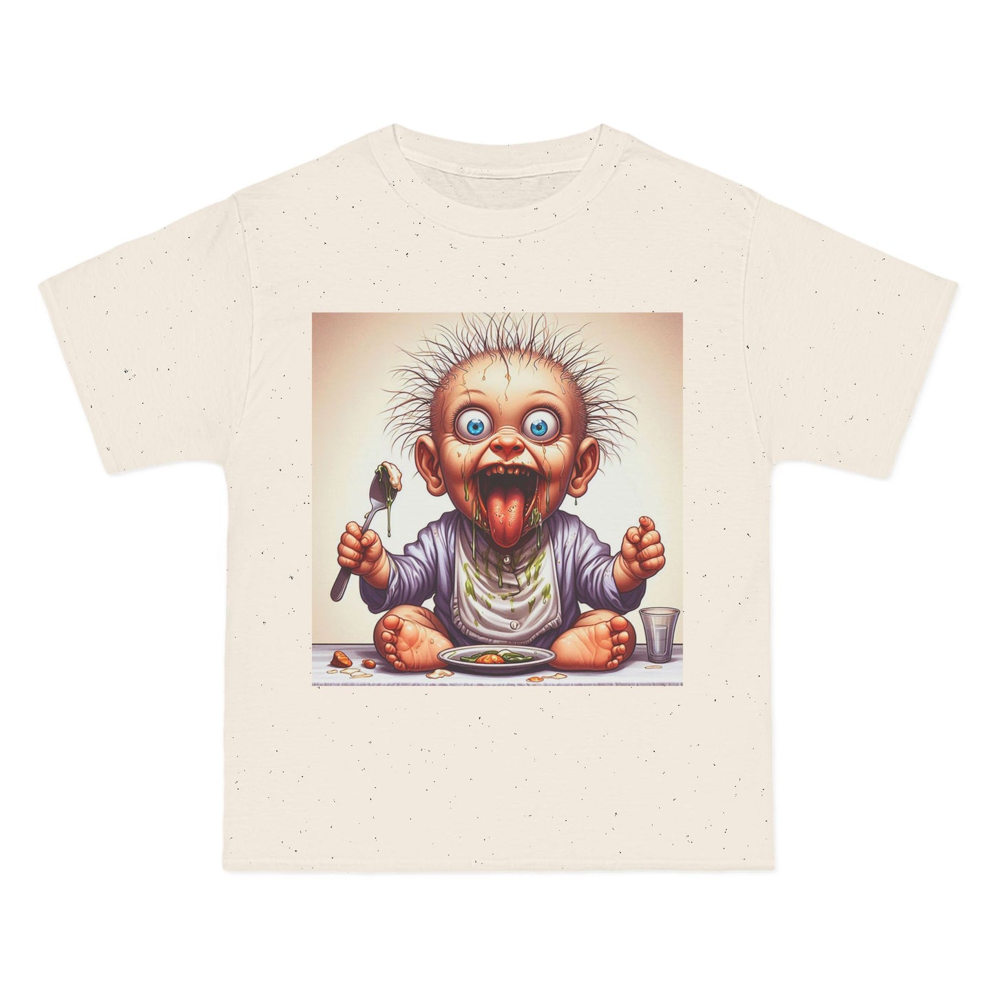 Crazy Baby Eating Breakfast T-Shirt