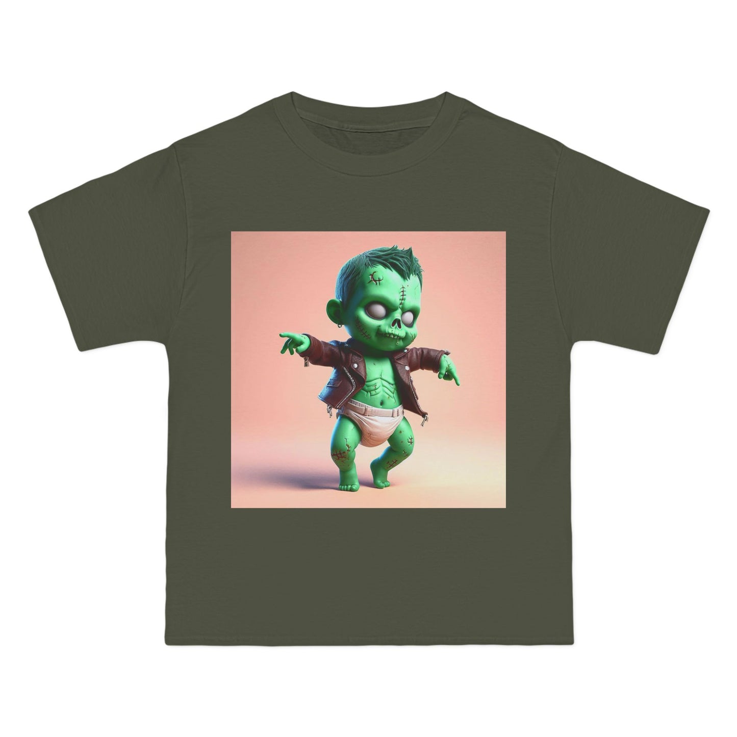 Zombie Diaper Baby T-Shirt — Funny Cute Horror Tee for Fans of Dark Humor