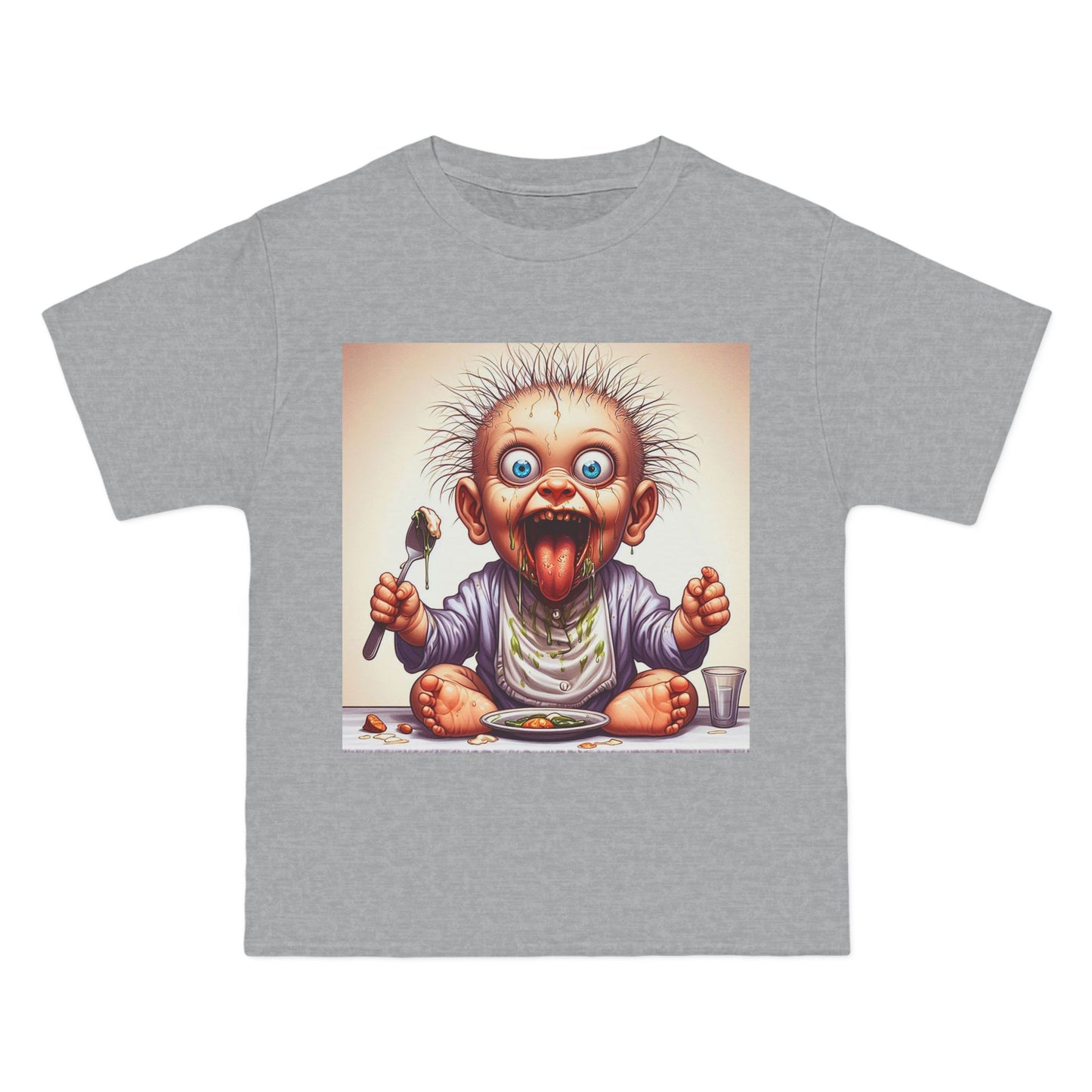 Crazy Baby Eating Breakfast T-Shirt