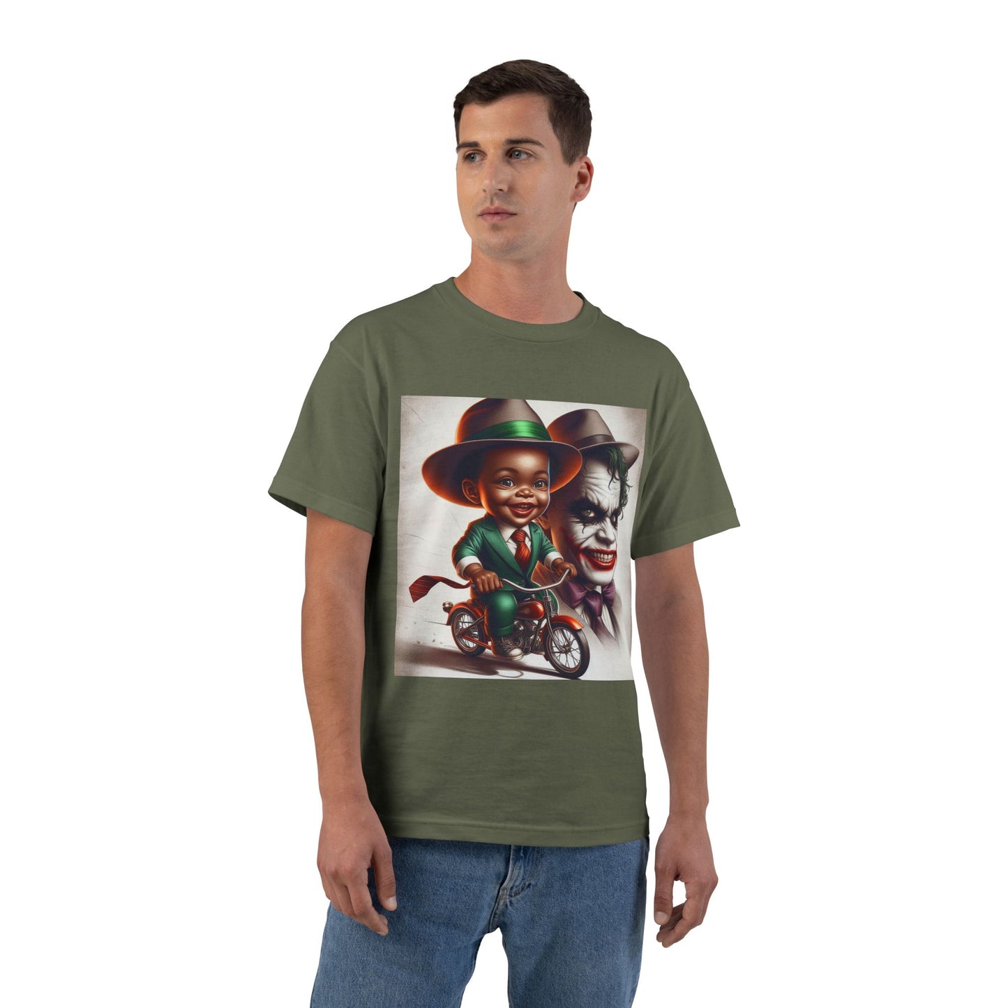 Funny 'Baby on a Bike' T-Shirt — Cute Cycling Baby Graphic Tee
