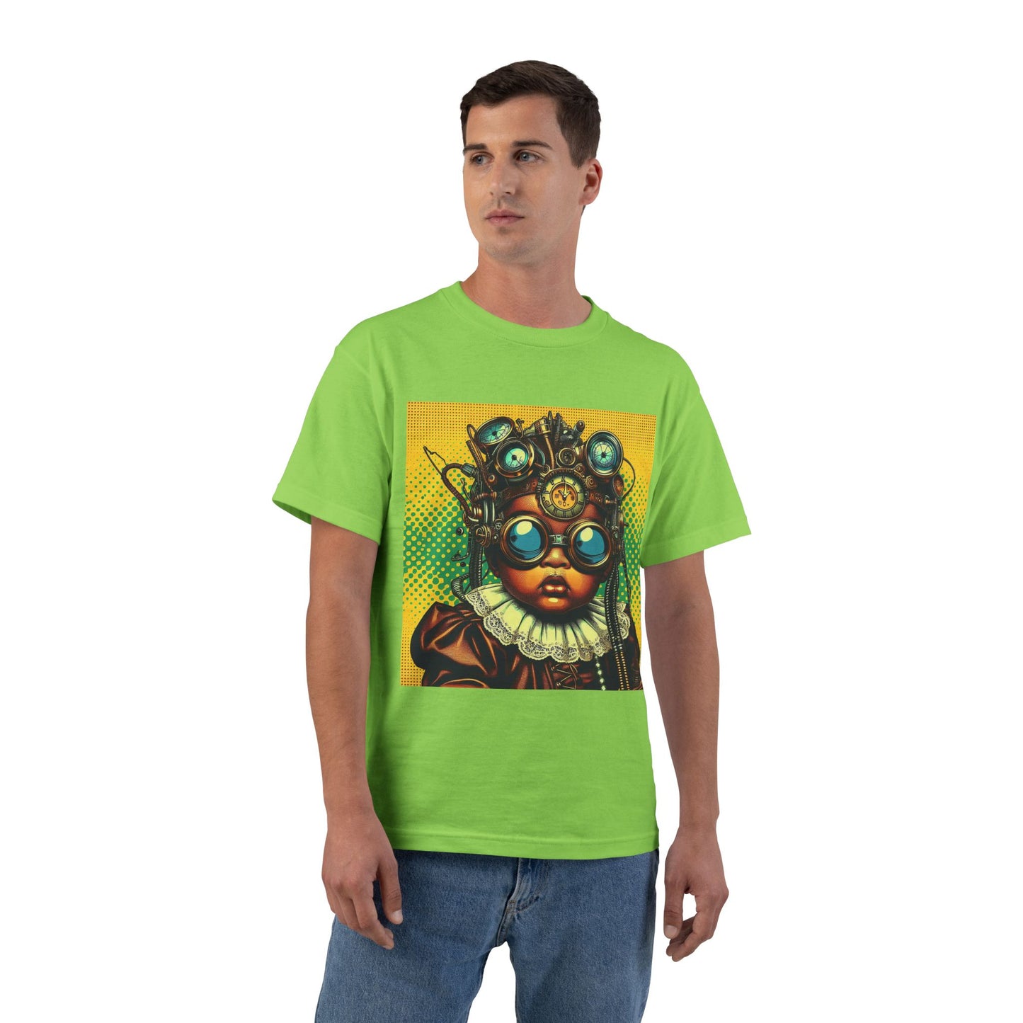 Funny Steampunk Baby T-Shirt — Cute Retro Gearhead Tee