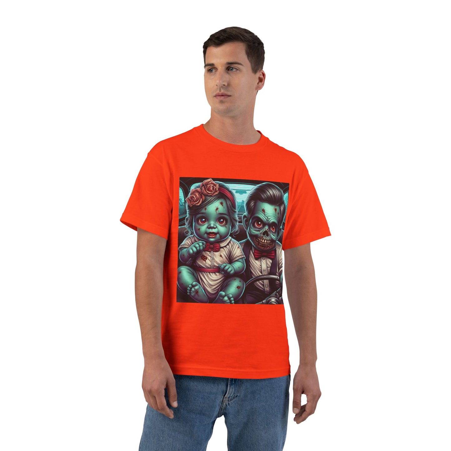 Zombie Babies Driving T-Shirt — Cute Creepy Graphic Tee