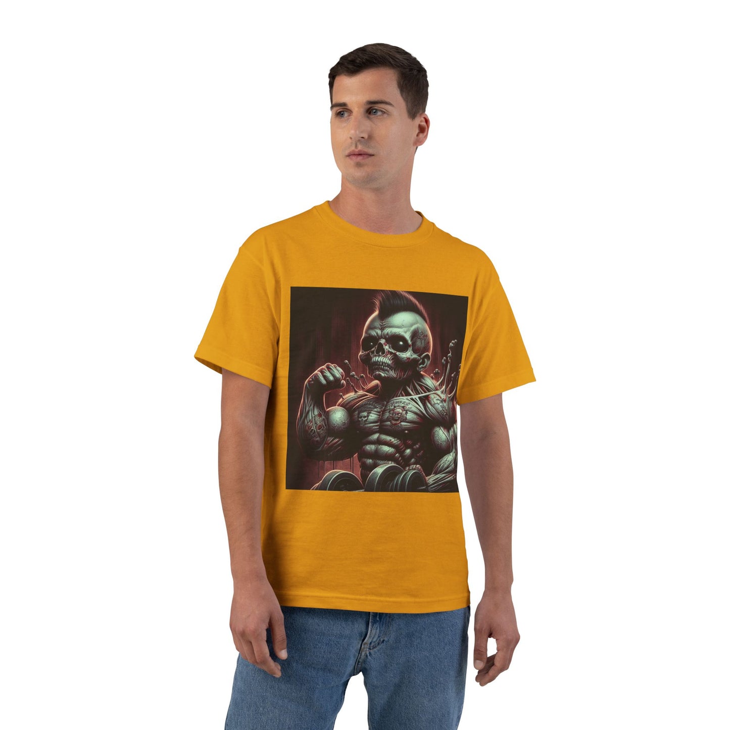 Zombie Muscle Baby T-Shirt — Cute Scary Infant Zombie Graphic Tee