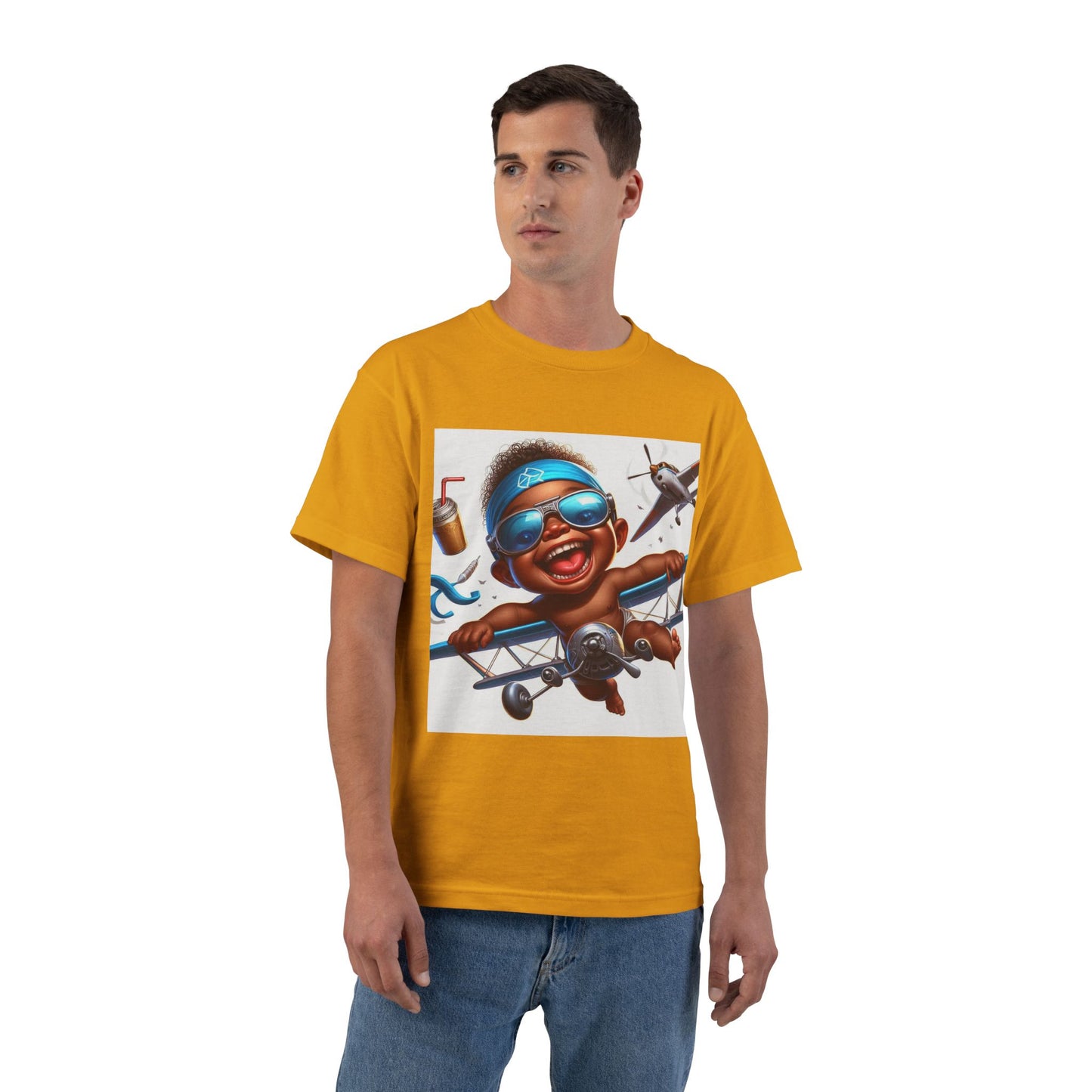 Funny Airplane Baby T-Shirt