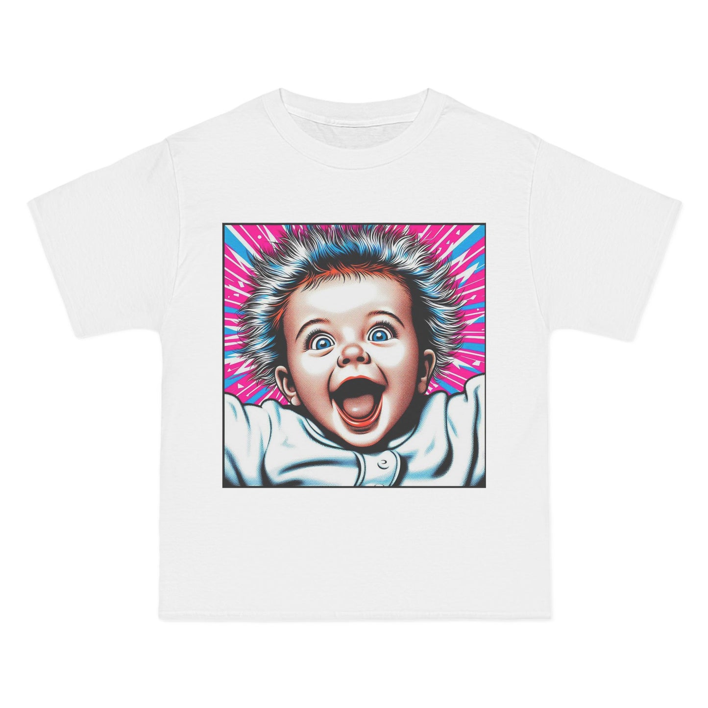 Crazy Baby T-Shirt — Playful Retro Baby Graphic Tee