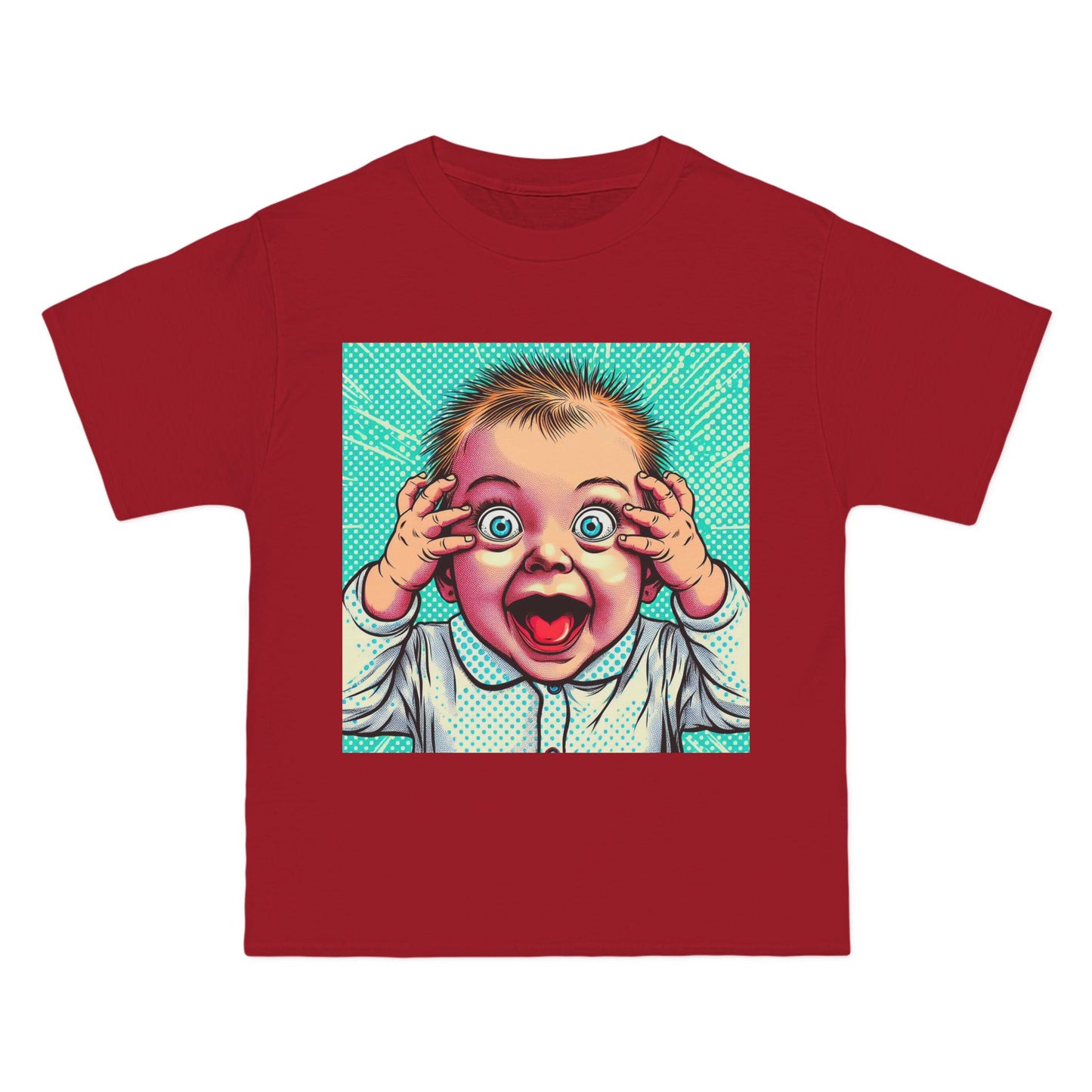 Peek-a-Boo Baby T-Shirt — 'Crazy Baby' Cute Infant Tee