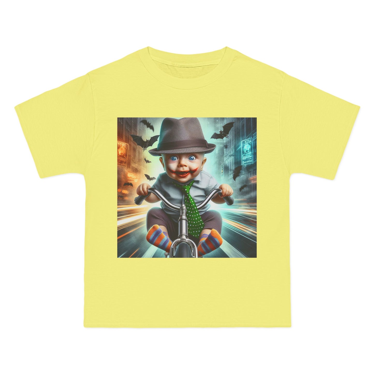 Crazy Baby Riding a Bicycle T-Shirt