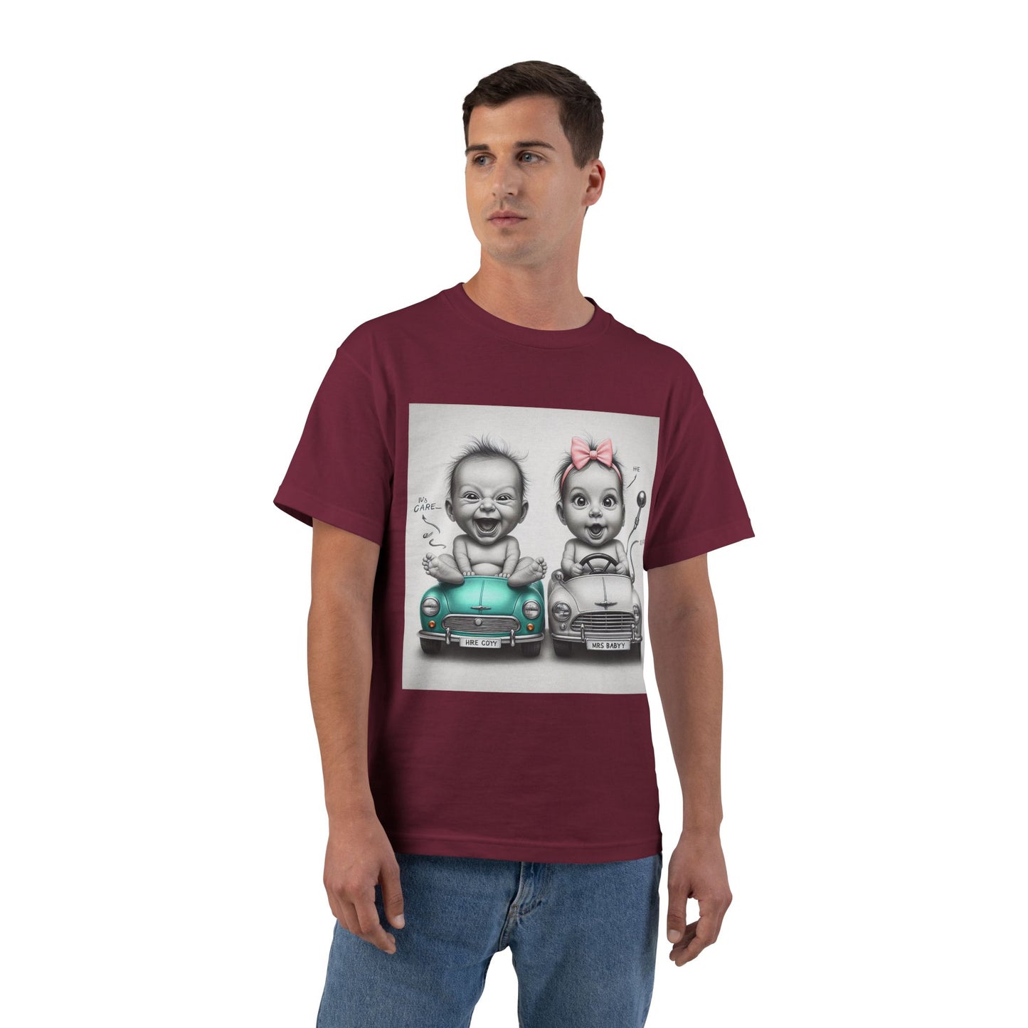 Funny Car Babies T-Shirt — Humorous Infant Car Design