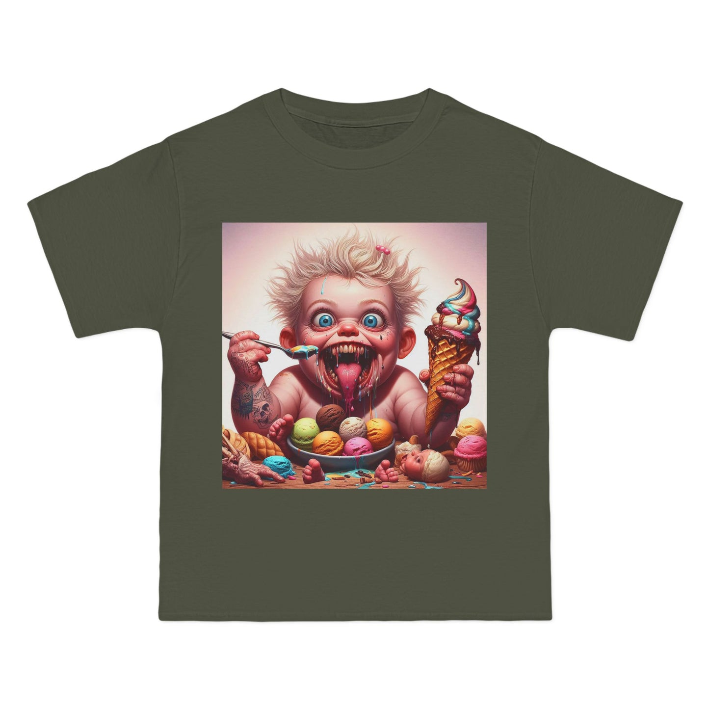 Crazy Baby T-Shirt — Playful Graphic Tee for New Parents & Baby Shower Gifts