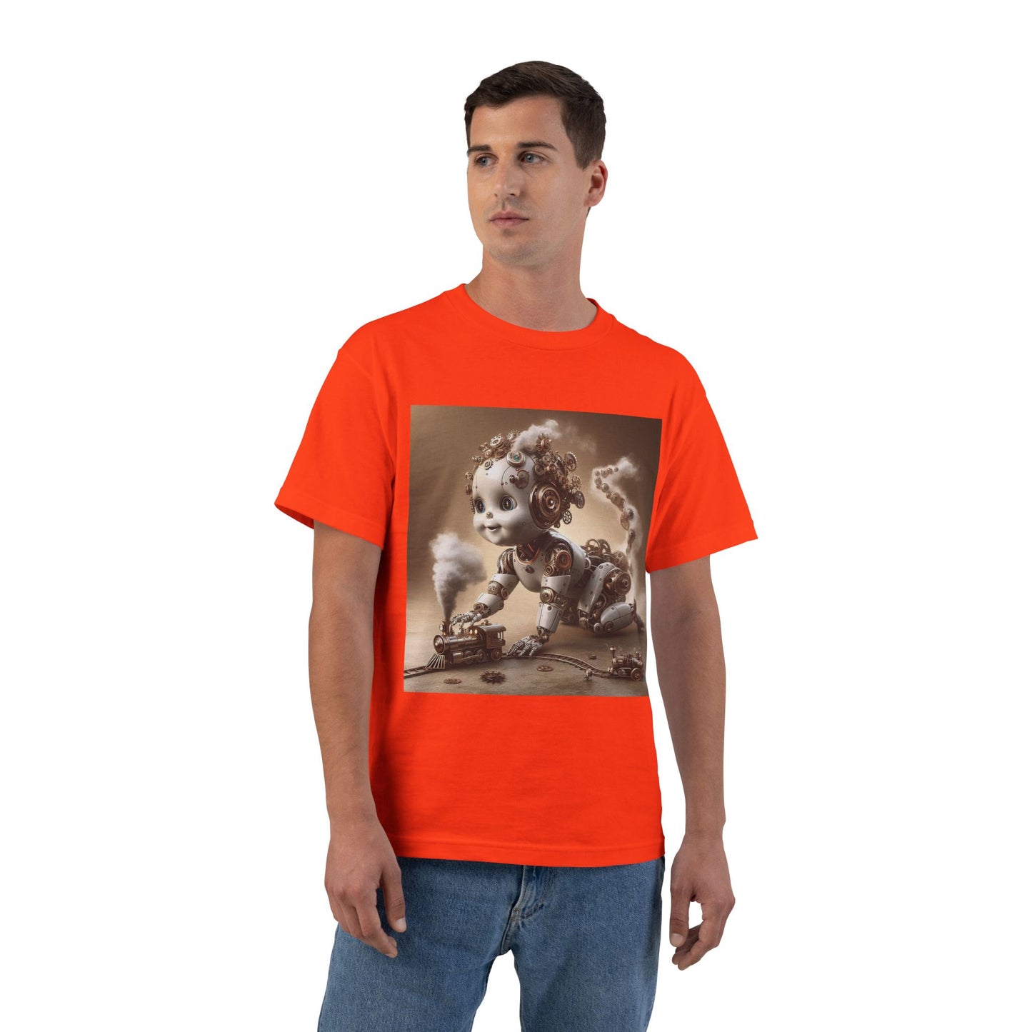 Funny Steampunk Baby T-Shirt — Cute Retro Steampunk Infant Tee