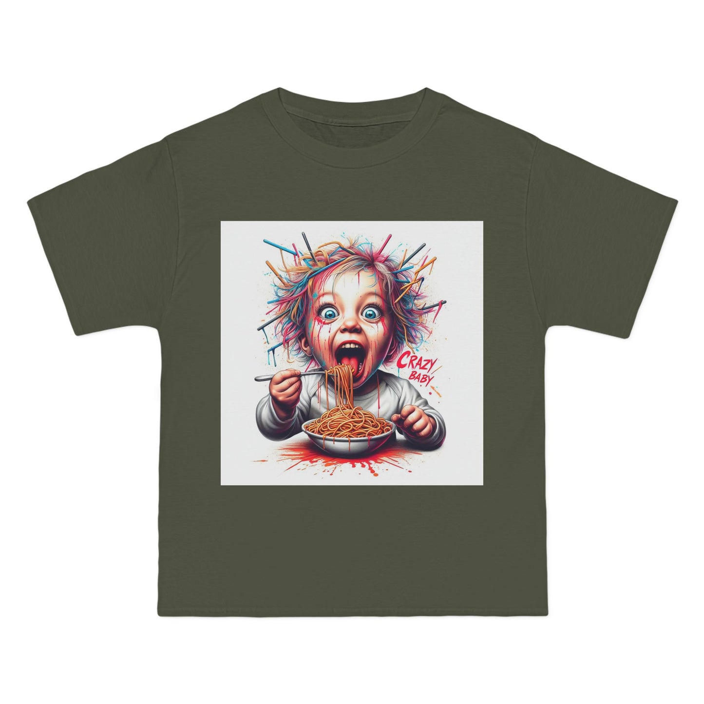 Crazy Baby Eating Sketti T-Shirt