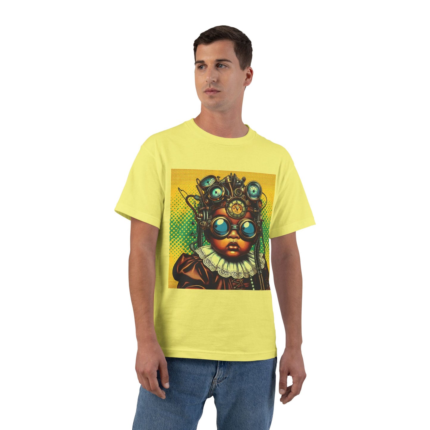 Funny Steampunk Baby T-Shirt — Cute Retro Gearhead Tee
