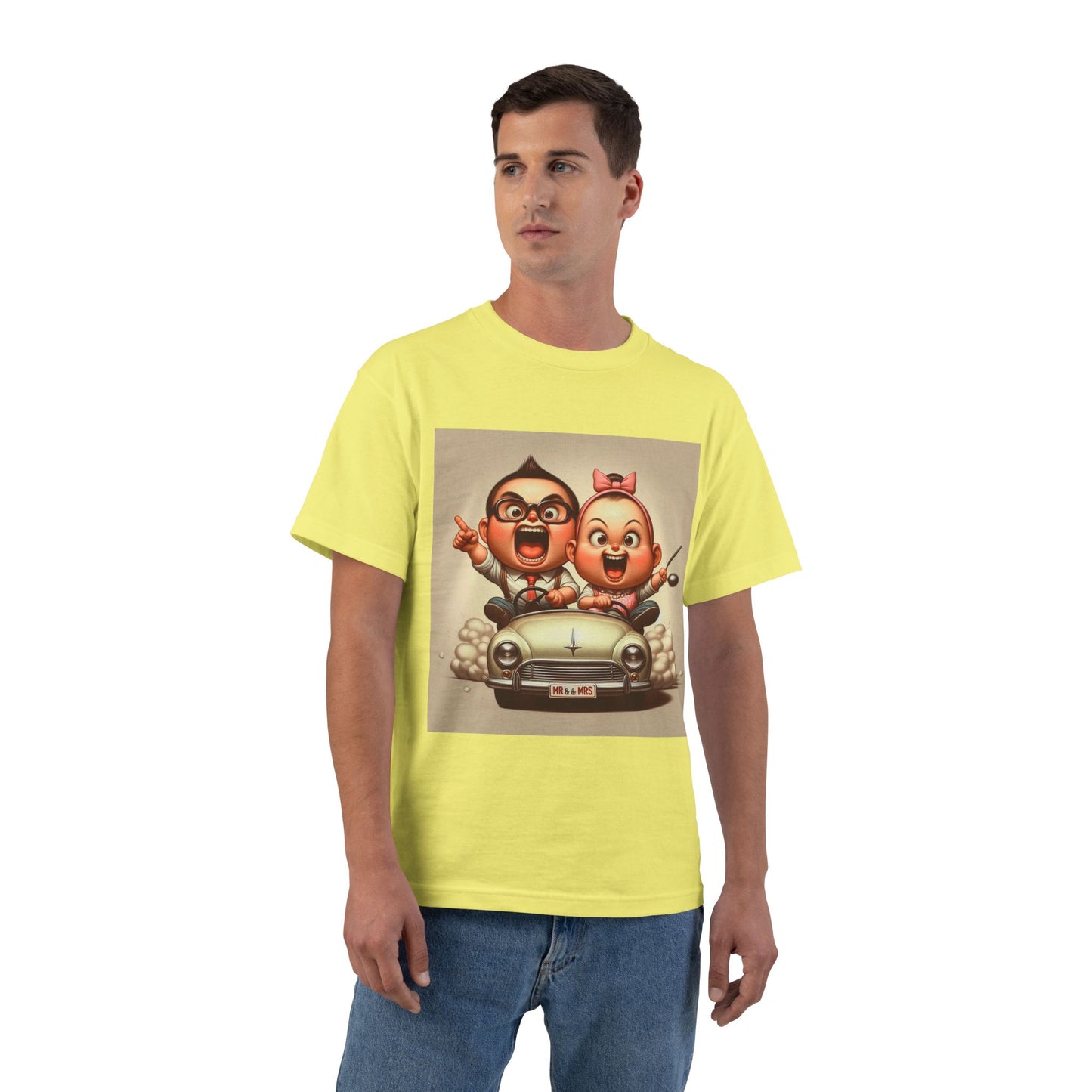 Funny 'Driving Babies' T-Shirt — Humorous Baby/Parent Graphic Tee