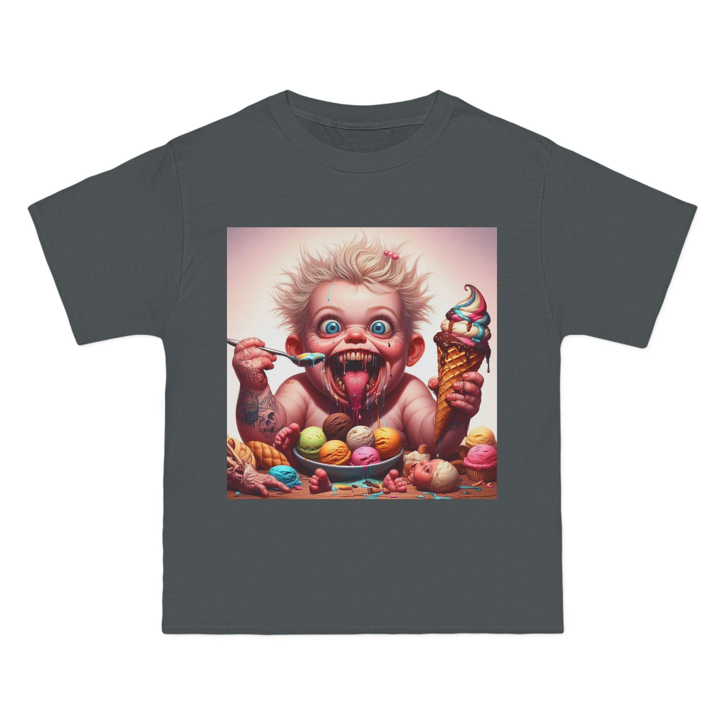 Crazy Baby T-Shirt — Playful Graphic Tee for New Parents & Baby Shower Gifts