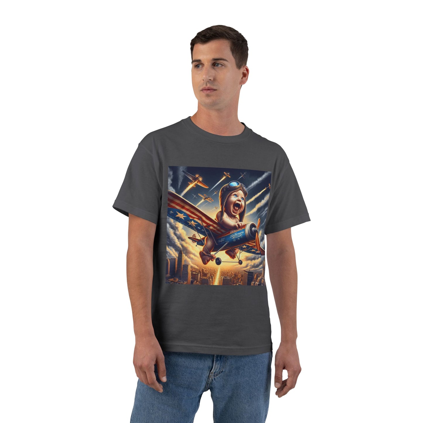 Funny Pilot Baby T-Shirt — Cute Aviation Infant Tee