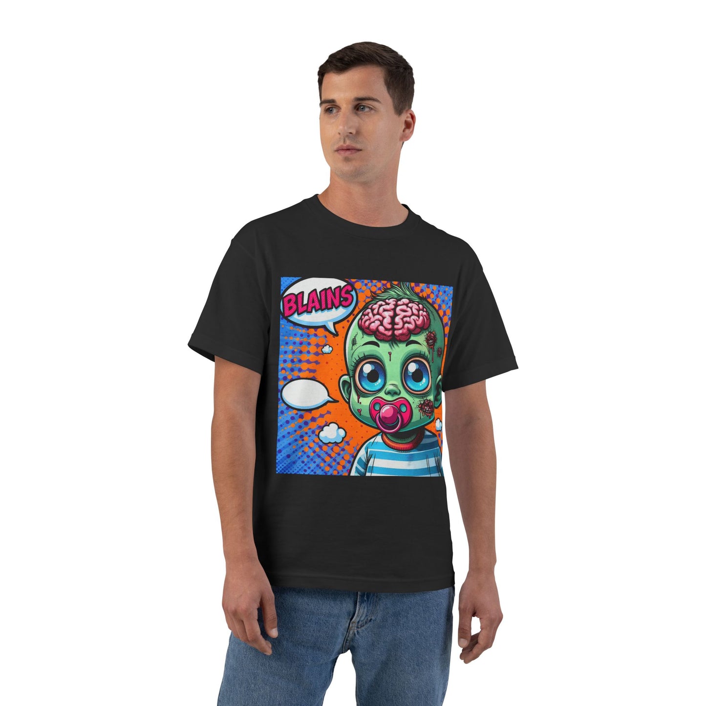 Zombie Pacifier Baby T-Shirt — Cute Scary Infant Graphic Tee