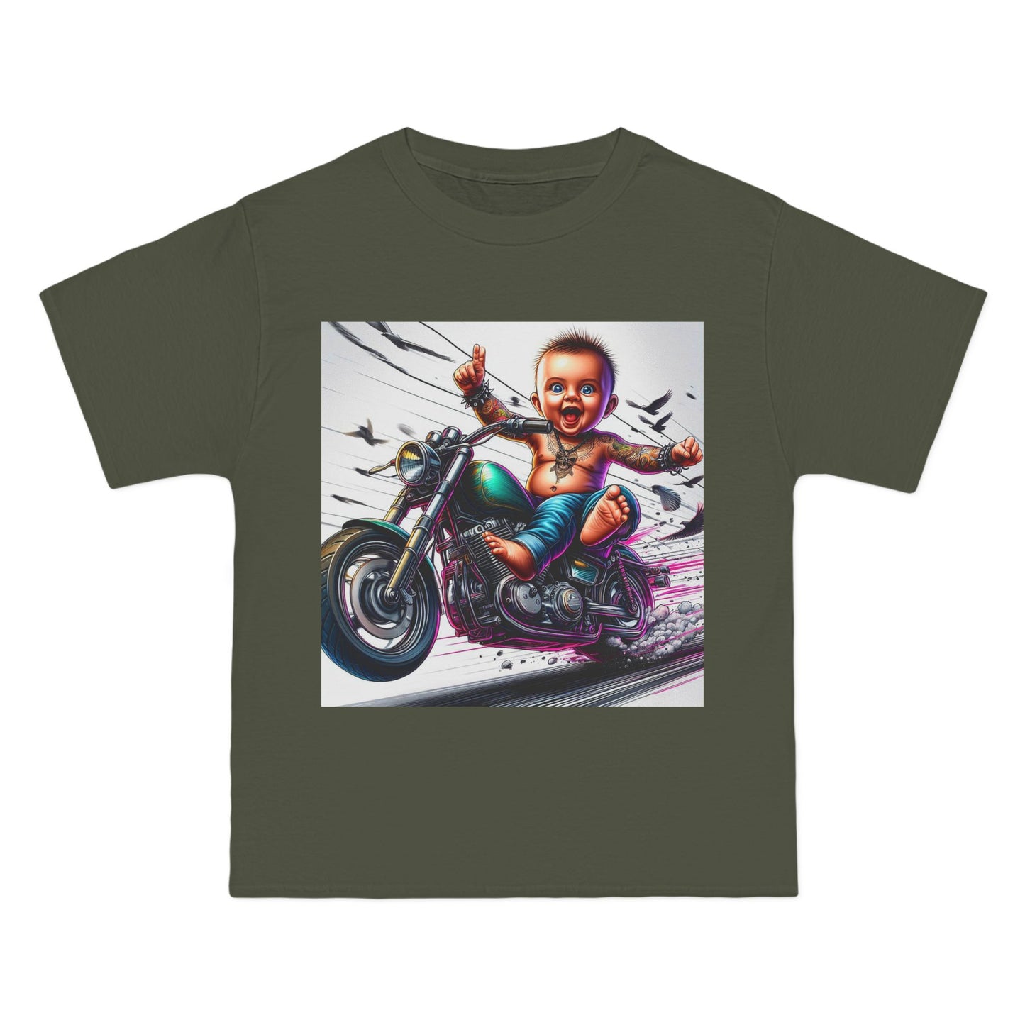 Crazy Biker Baby T-Shirt
