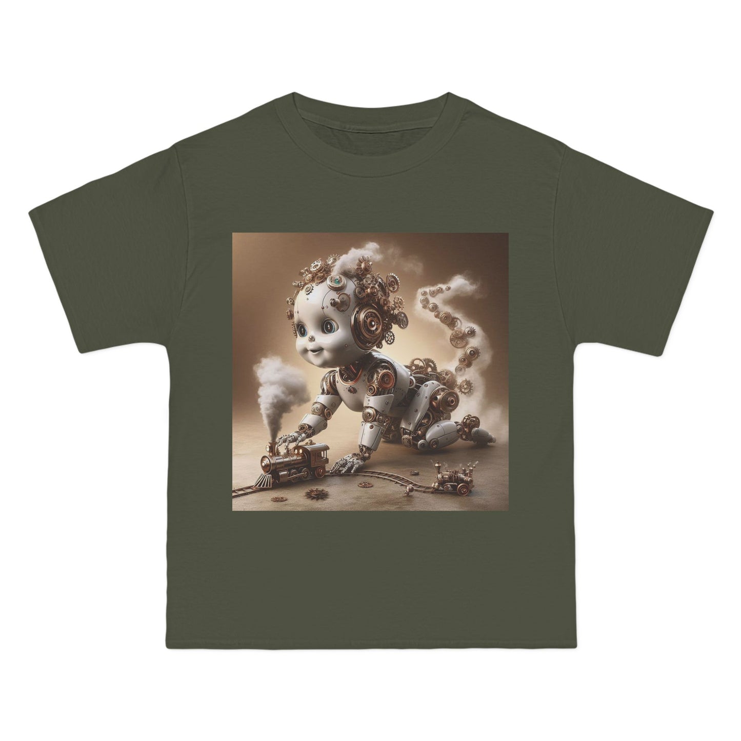 Funny Steampunk Baby T-Shirt — Cute Retro Steampunk Infant Tee