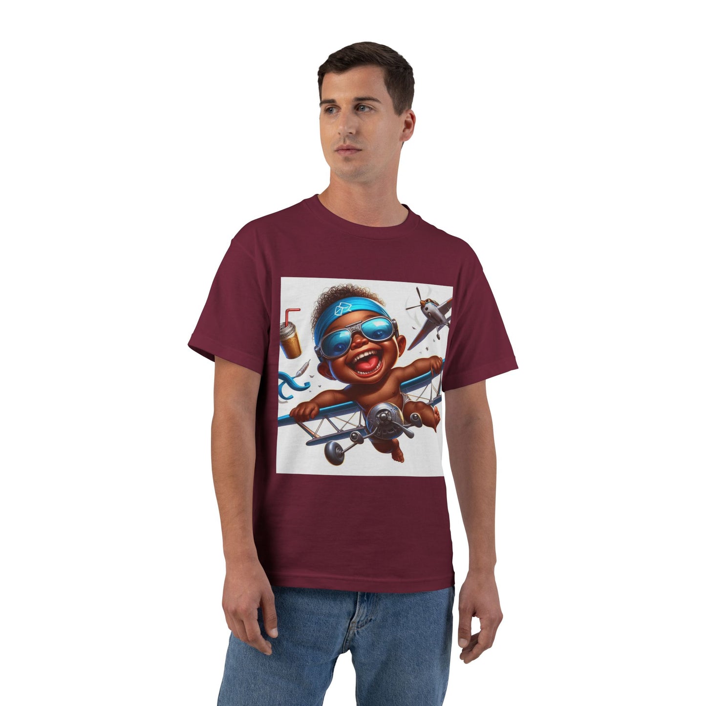 Funny Airplane Baby T-Shirt