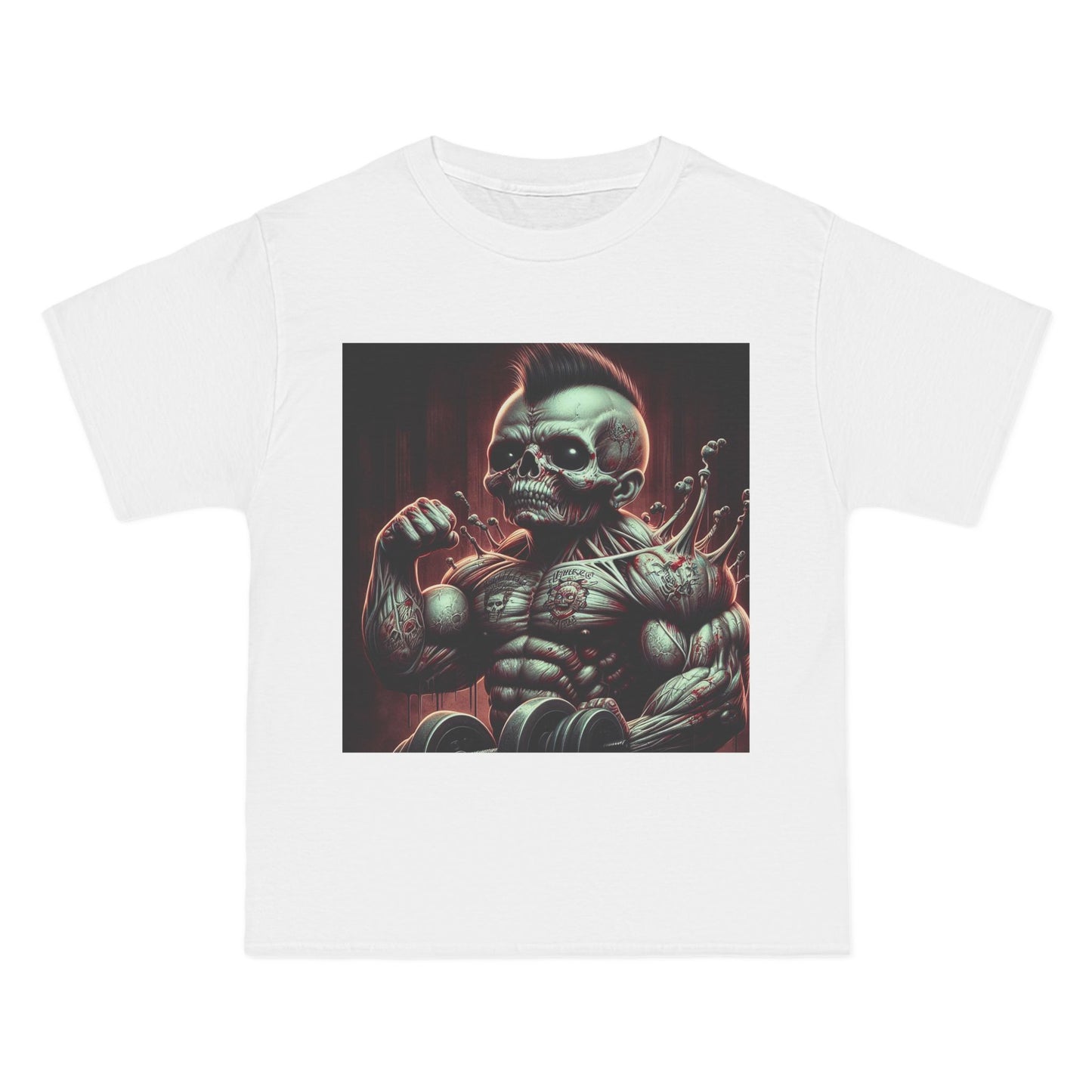 Zombie Muscle Baby T-Shirt — Cute Scary Infant Zombie Graphic Tee