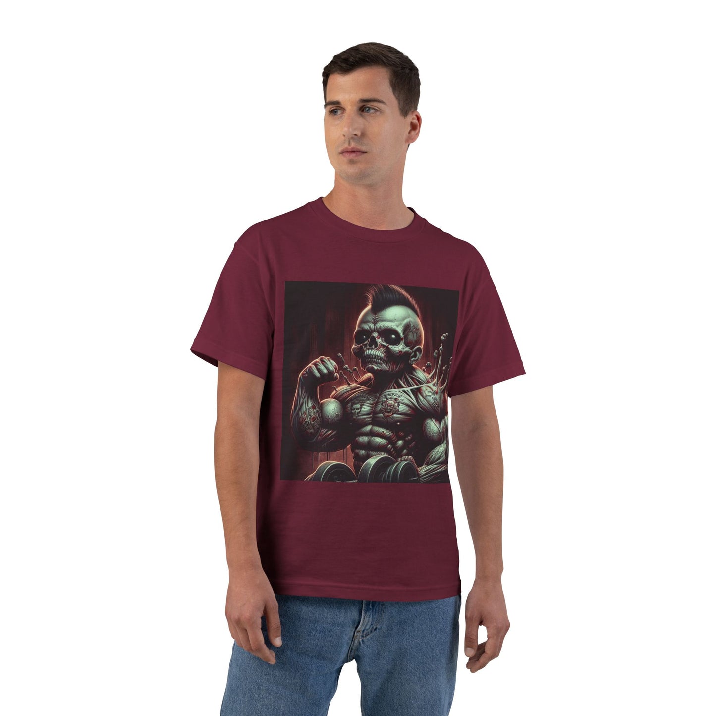 Zombie Muscle Baby T-Shirt — Cute Scary Infant Zombie Graphic Tee