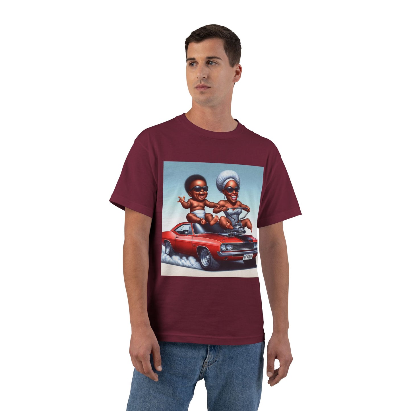 Funny Babies Driving Car T-Shirt