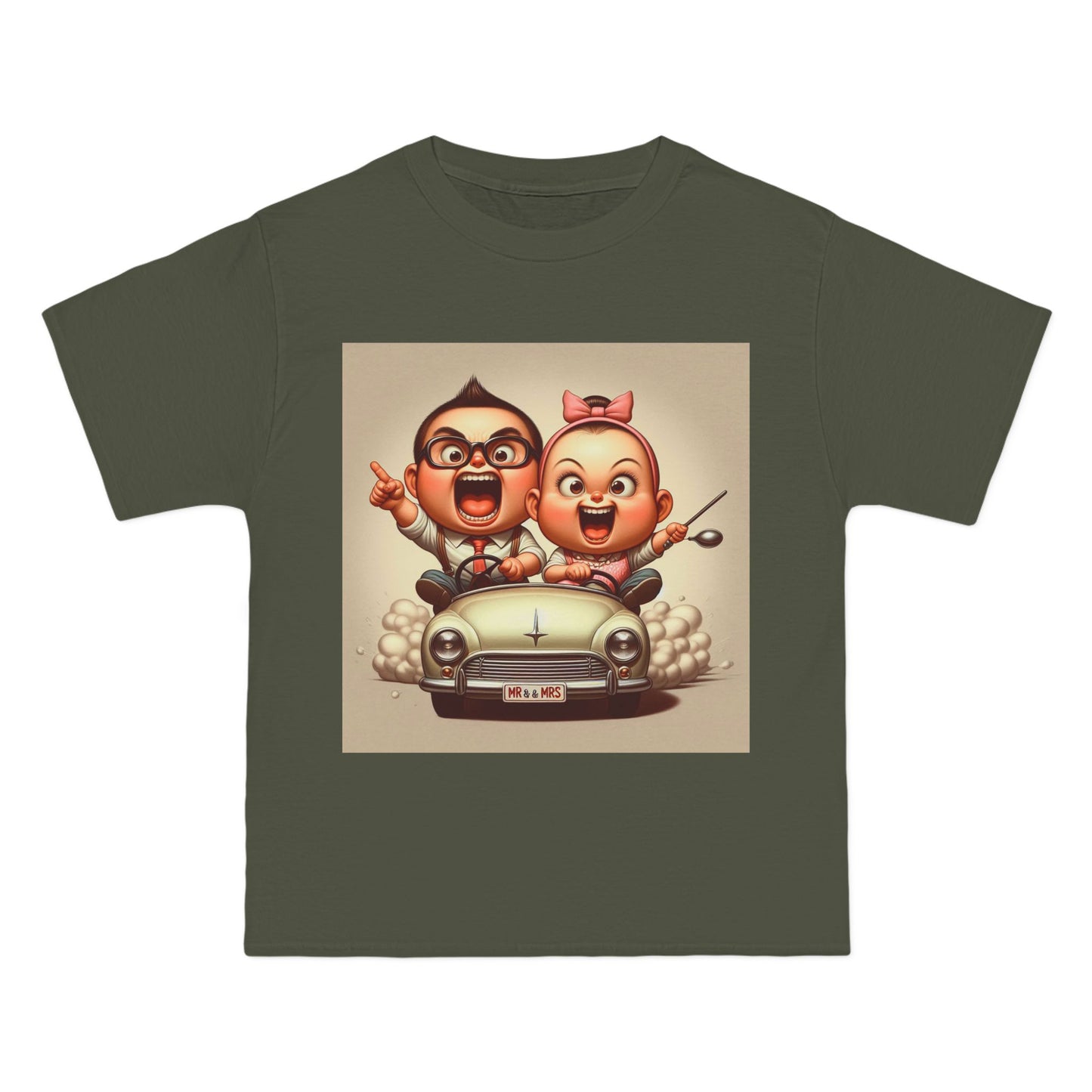 Funny 'Driving Babies' T-Shirt — Humorous Baby/Parent Graphic Tee