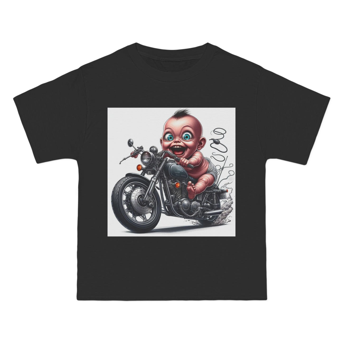 Funny Biker Baby T-Shirt — Cute Motorcycle Infant Tee