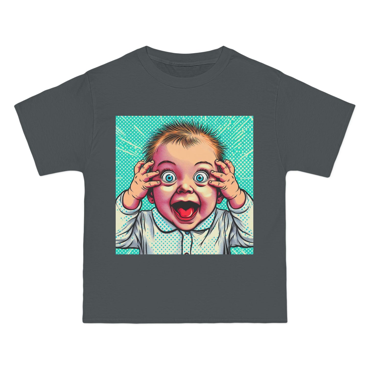 Peek-a-Boo Baby T-Shirt — 'Crazy Baby' Cute Infant Tee