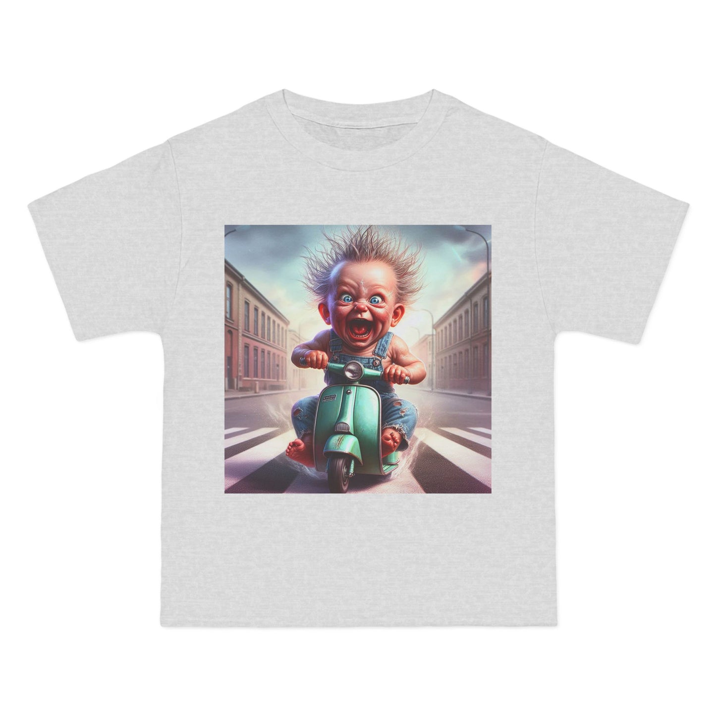 Crazy Baby on a Scooter T-Shirt