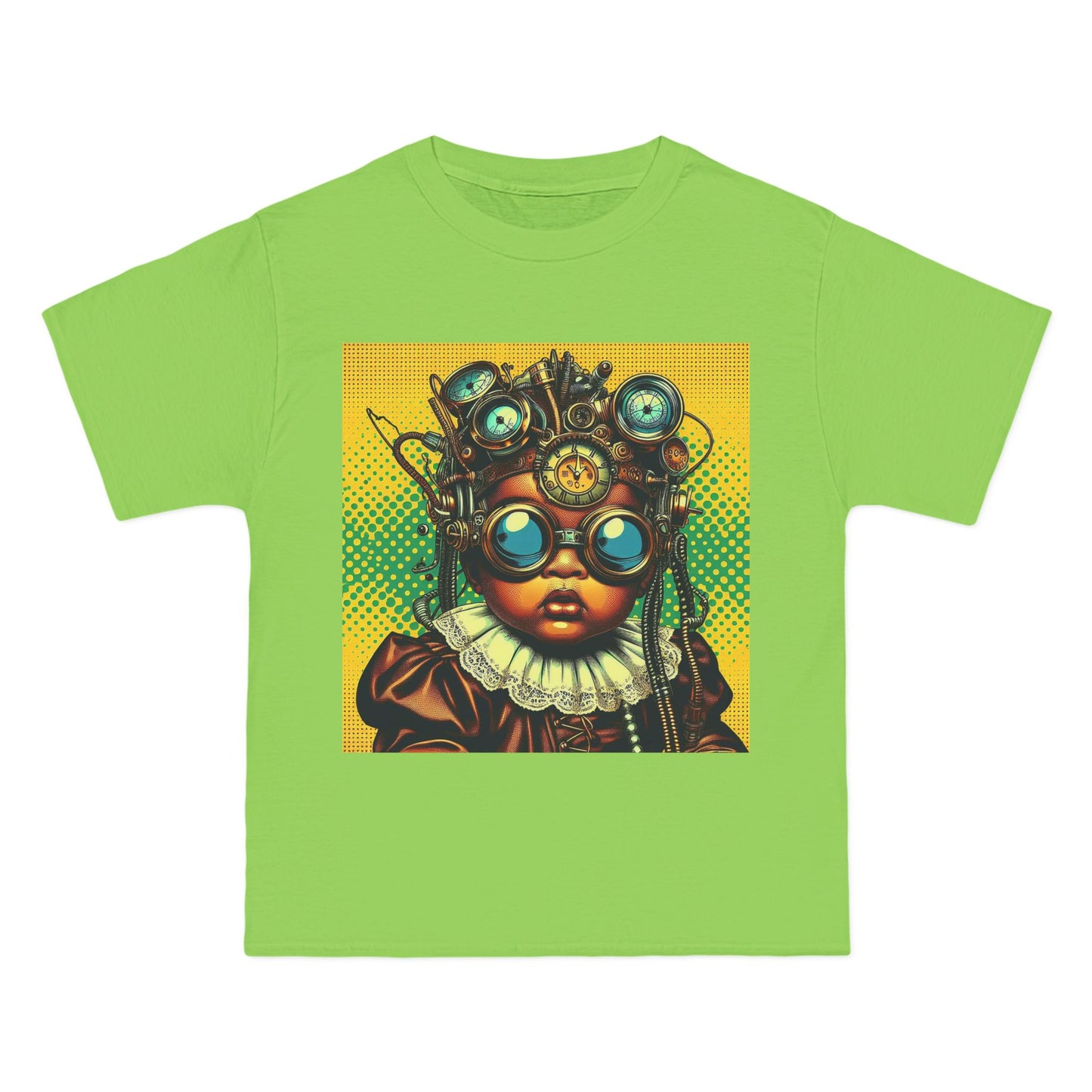 Funny Steampunk Baby T-Shirt — Cute Retro Gearhead Tee