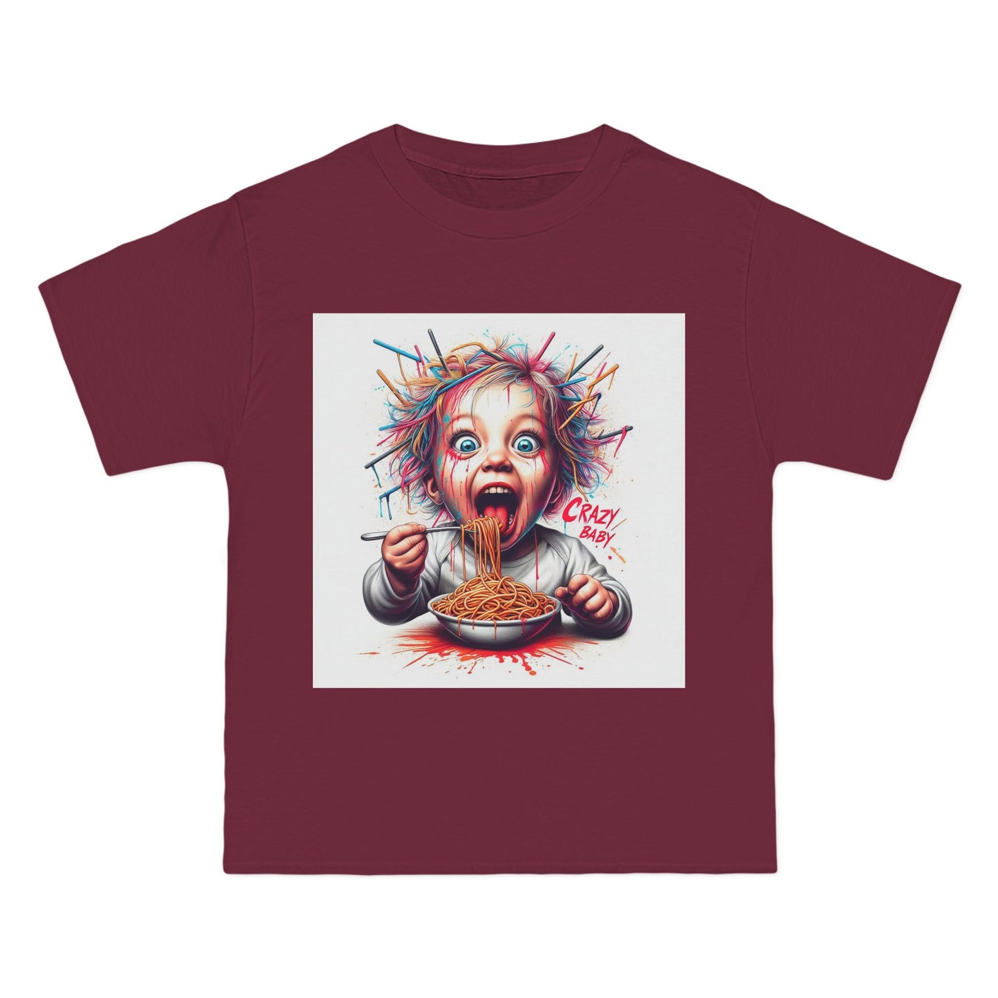 Crazy Baby Eating Sketti T-Shirt