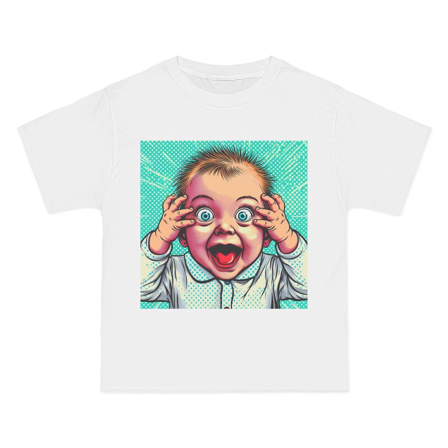 Peek-a-Boo Baby T-Shirt — 'Crazy Baby' Cute Infant Tee