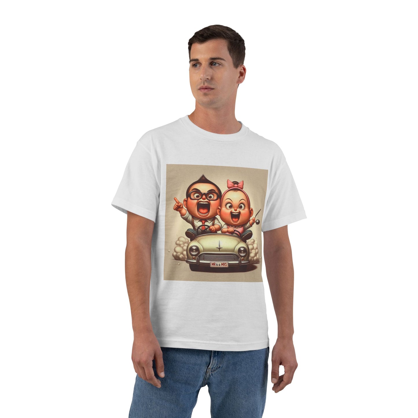 Funny 'Driving Babies' T-Shirt — Humorous Baby/Parent Graphic Tee