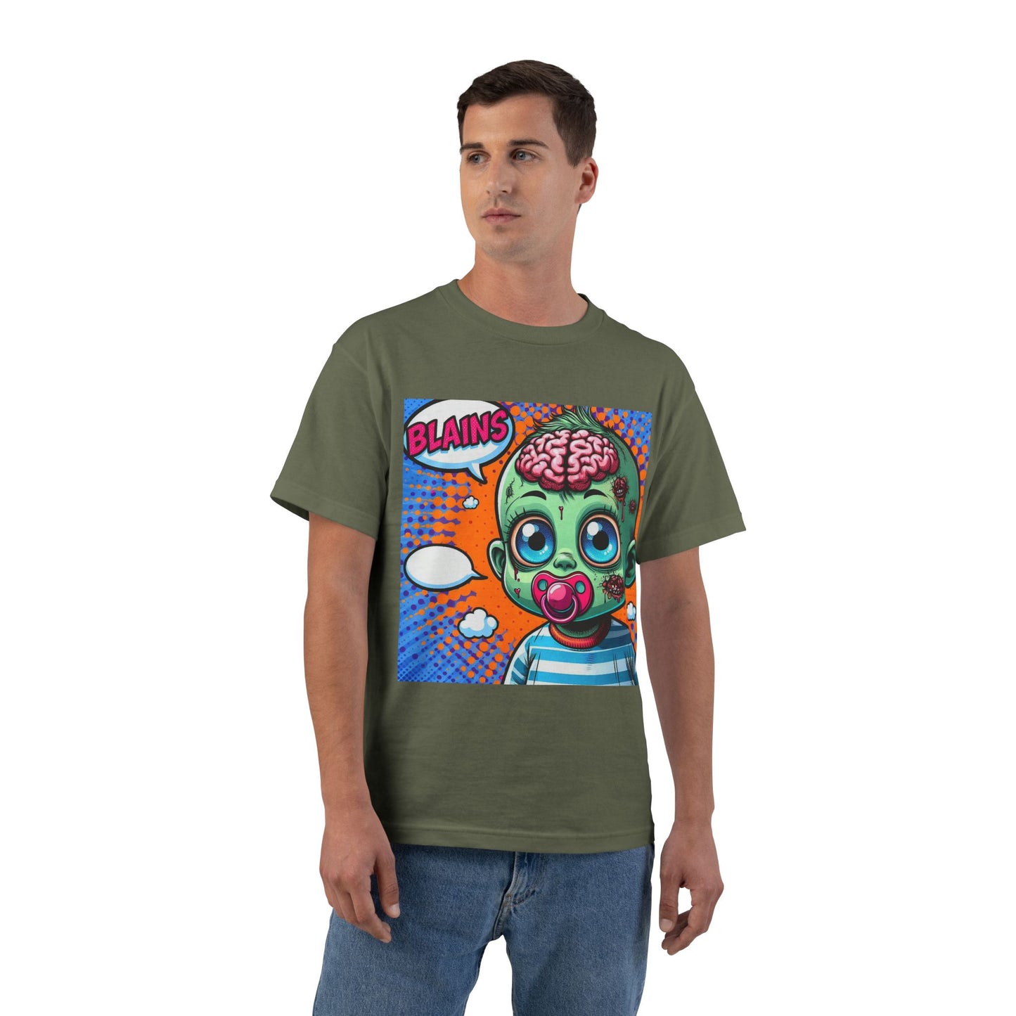 Zombie Pacifier Baby T-Shirt — Cute Scary Infant Graphic Tee