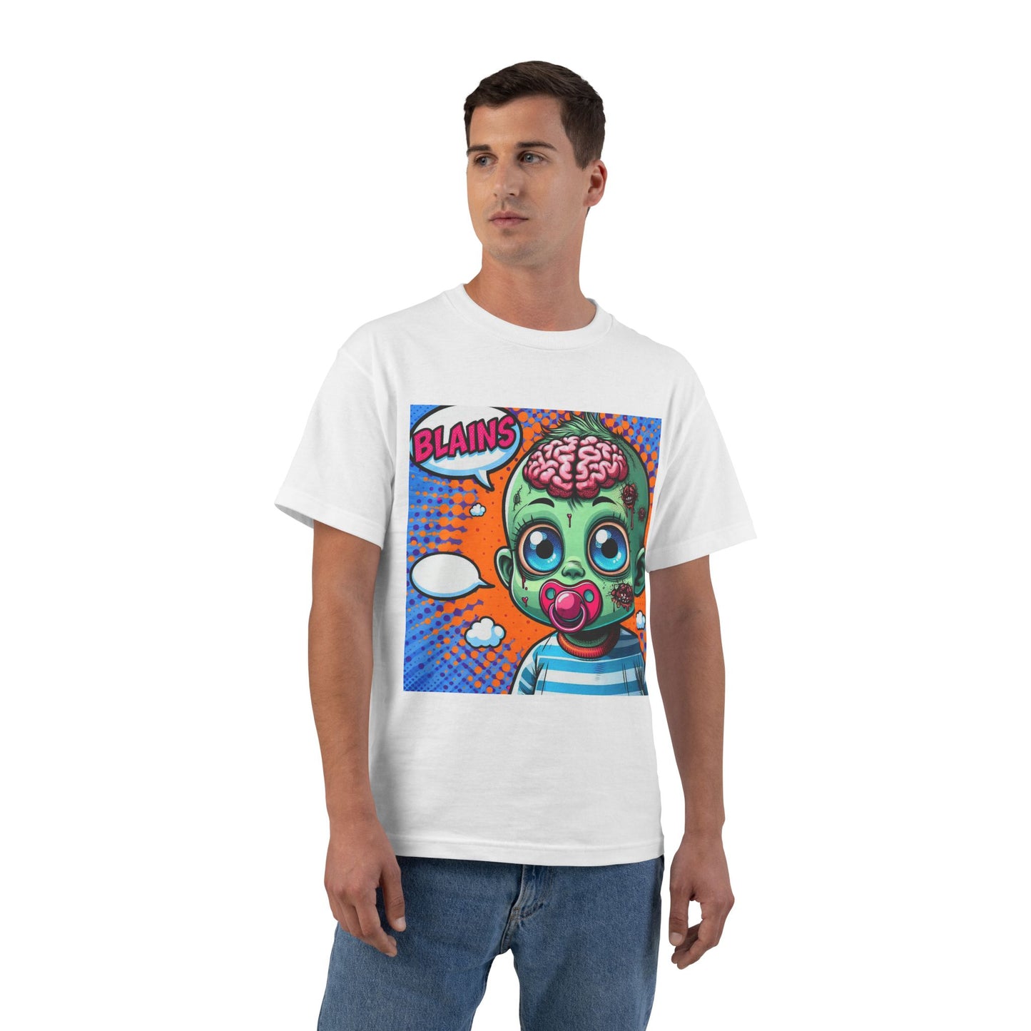 Zombie Pacifier Baby T-Shirt — Cute Scary Infant Graphic Tee