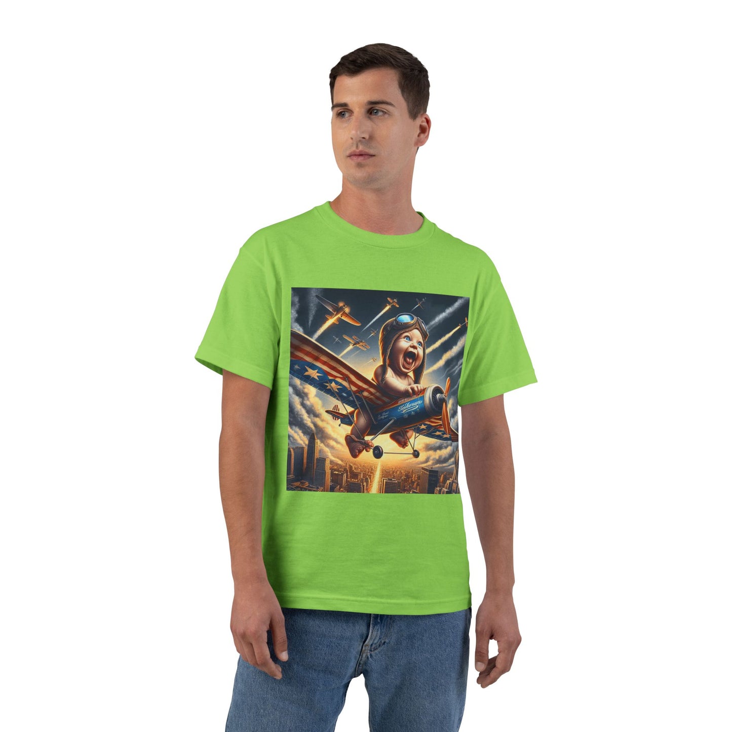 Funny Pilot Baby T-Shirt — Cute Aviation Infant Tee