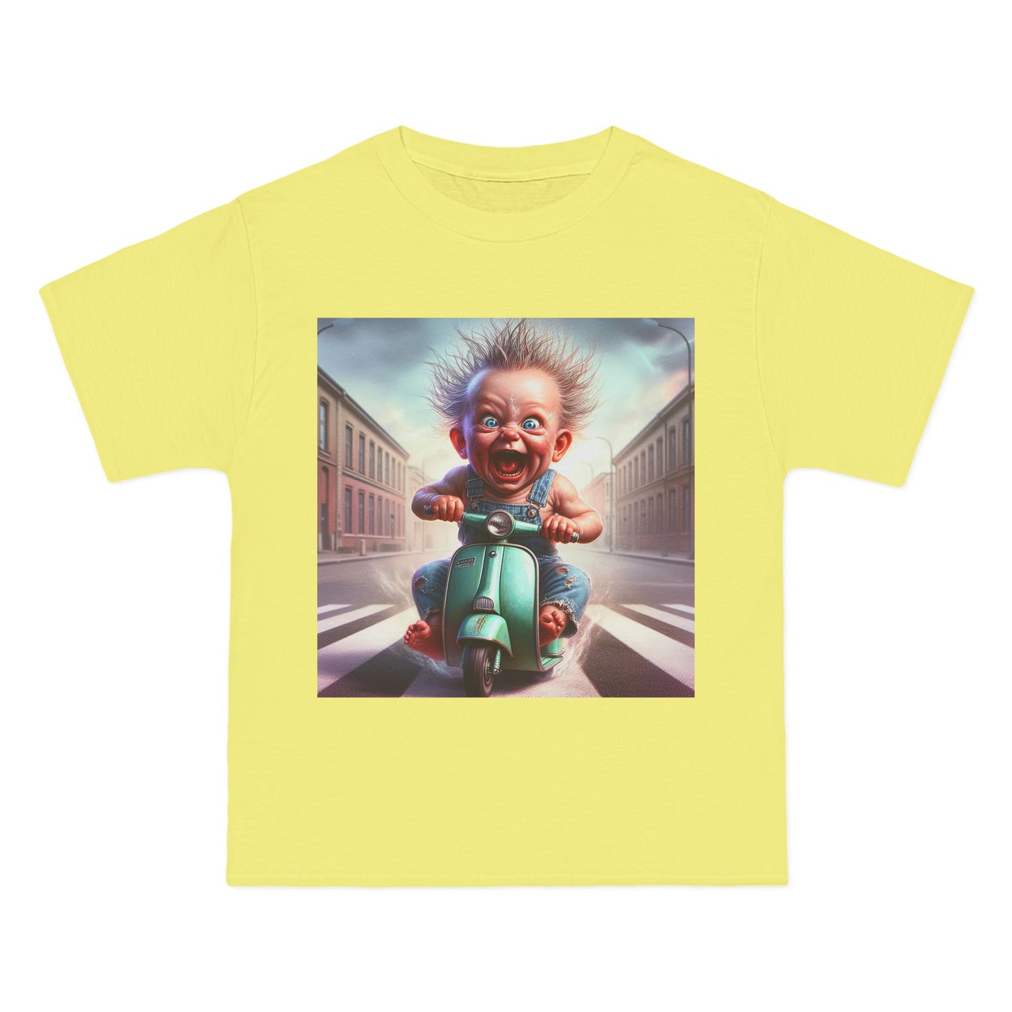 Crazy Baby on a Scooter T-Shirt