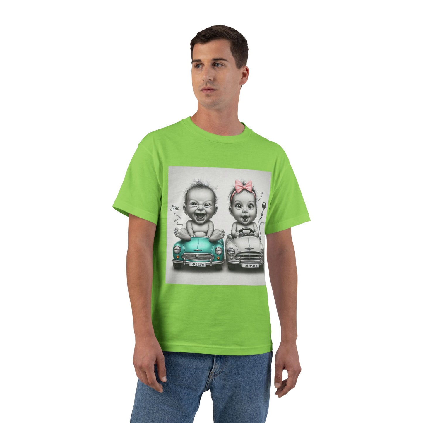 Funny Car Babies T-Shirt — Humorous Infant Car Design